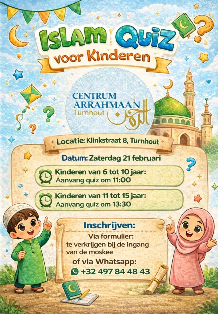 Islam kinderquiz - Centrum Arrahmaan Turnhout